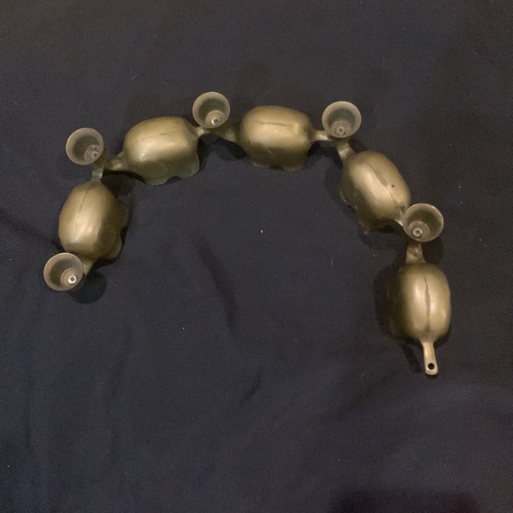 Accents Vintage Solid Brass Elephant Candle Holder Unmarked Poshmark